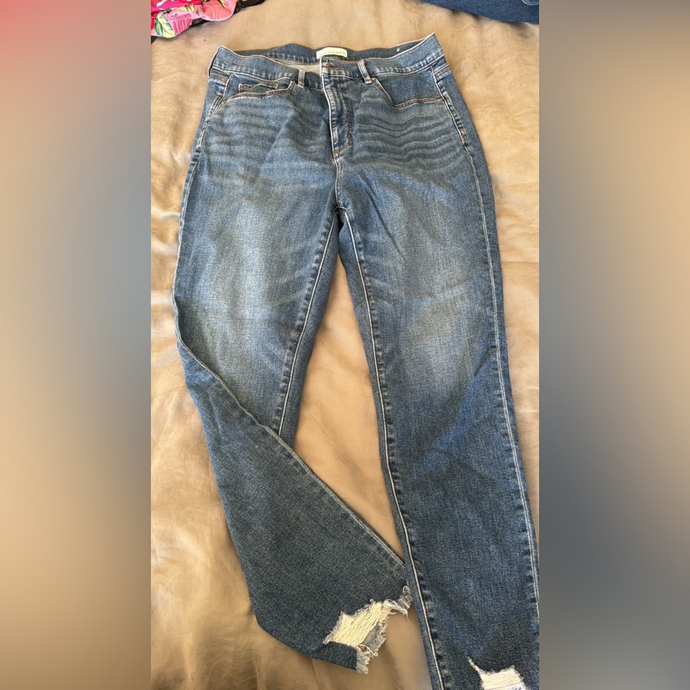 Size 14/32 loft high waisted skinny - used like new